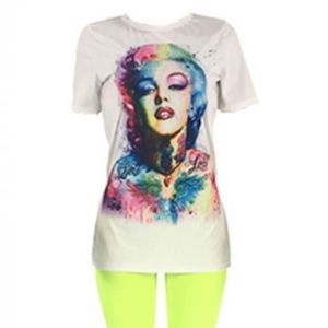 Custom Marilyn Monroe 2 piece short set